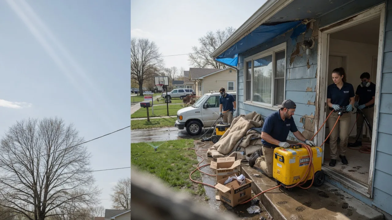 Basement Flood Cleanup in Herrick, SD near me